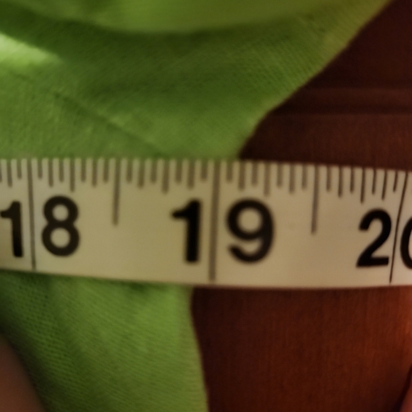 Street Fashion Woman's Sz S Shrt Sleeve Linen Button-Up Y2K top Sprout Green NWT - Picture 5 of 8